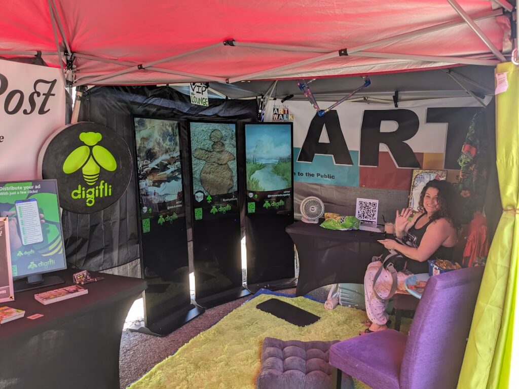 digifli at the Alameda Art Fair